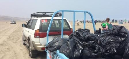 Limpieza de playas U4x4A